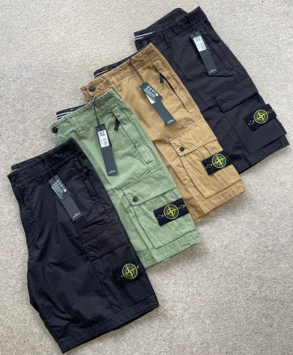 2 x 1 : Short cargo Stone Island