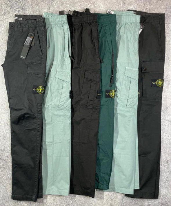 2 x 1 : pantalone cargo Stone Island