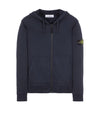 2 x 1 : Felpa Zip Stone Island Cappuccio